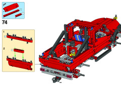 LEGO 8258 instructions page 15 – build guide